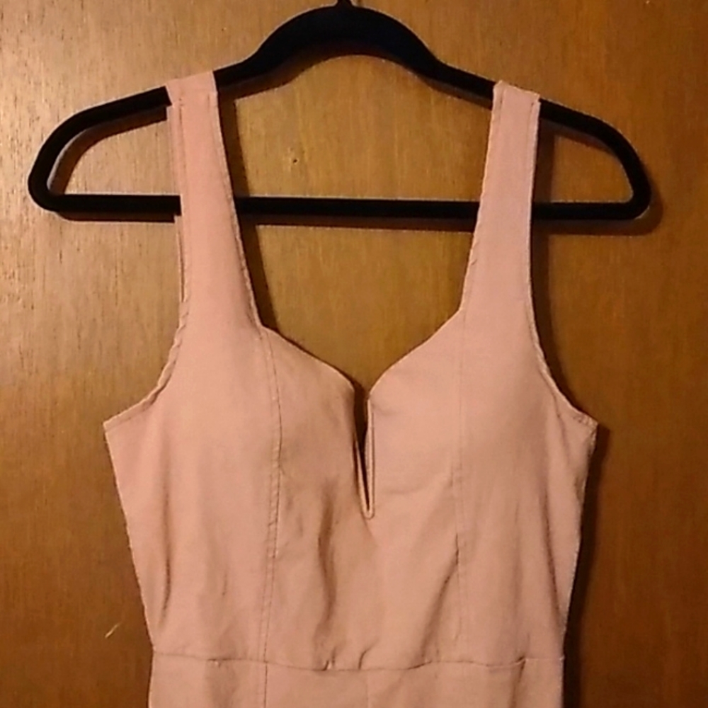 Haute Monde light brown jumpsuit size large